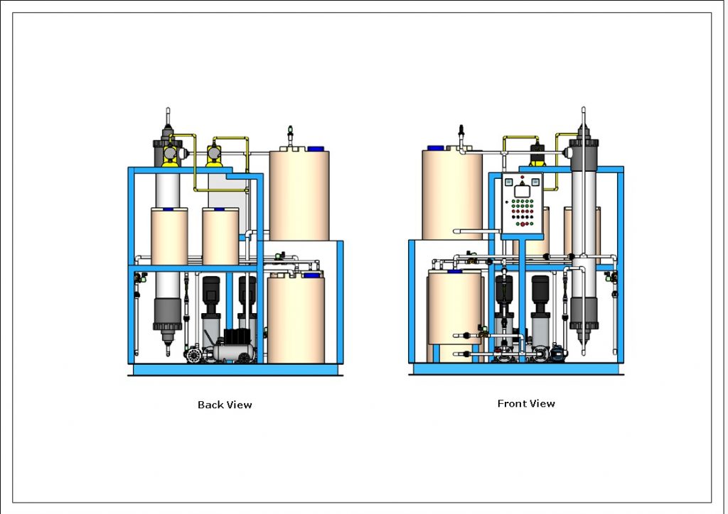 Model 1: Drinking Water Treatment Plant UF membrane - Gambar 2